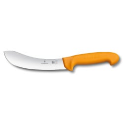Victorinox - swibo - nóż do skórowania - gładkie ostrze - 15 cm - pomarańczowy