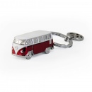 Brelok 3D 5x2x2 cm BRISA VW BUS czerwony