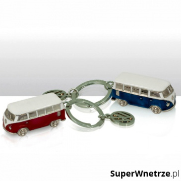 Brelok 3D 5x2x2 cm BRISA VW BUS czerwony