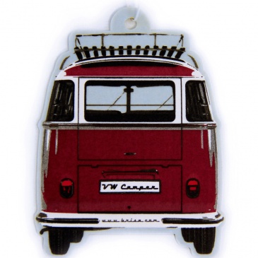 Odświeżacz VANILLA 7x9 cm BRISA VW BUS czerwony