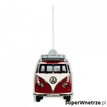 Odświeżacz VANILLA 7x9 cm BRISA VW BUS czerwony