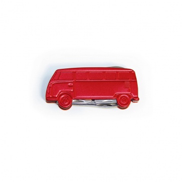 Scyzoryk 3D 9,3x4,3x1,2 cm BRISA VW BUS czerwony
