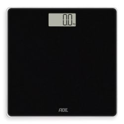 Waga łazienkowa, do 180 kg, 30 x 30 cm, czarna