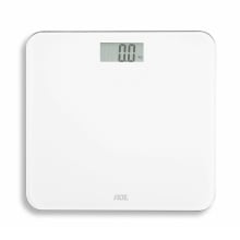 waga łazienkowa z funkcją mowy, do 250 kg, 31 x 31 cm, biała