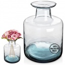Wazon na kwiaty dekoracyjny szklany 20,5 cm