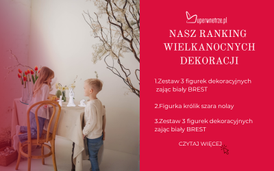 Wielkanocne dekoracje, które odmienią Twoje wnętrze – postaw na styl i elegancję!