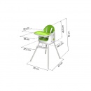 Wielofunkcyjne krzesełko dla dziecka Multi Dine Keter zielone