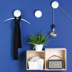 Wieszak 12,2cm Koziol Spot różowy