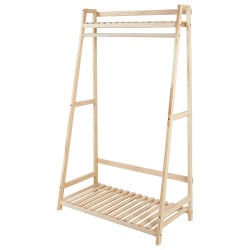 Wieszak na ubrania BAKER Jasnobrązowy