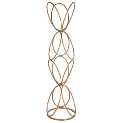 Wieszak na ubrania walters złoty