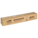 Wieszak na ubrania z regałem na buty metalowy czarny 57x28x156 cm - zdjęcie 10