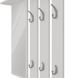 Wieszak Opal OPAL BIAŁY Wieszak Opal OPAL BIAŁY