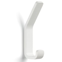 Wieszak ścienny podwójny 11,5 cm Rim White 14498 Wieszak ścienny podwójny 11,5 cm Rim White 14498