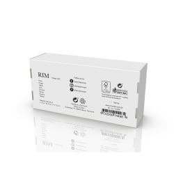 Wieszak ścienny podwójny 11,5 cm Rim White 14498 Wieszak ścienny podwójny 11,5 cm Rim White 14498