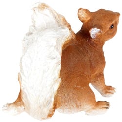 Wiewiórka figurka ogrodowa ozdobna ozdoba do ogrodu dekoracyjna 17x10x12 cm