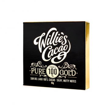 Czekolada 100% kakao Pure Gold Wenezuela 65g Willie's Cacao