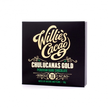 Czekolada 70% Chulucanas Gold Peru 50g Willie's Cacao