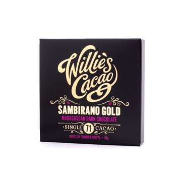 Czekolada 71% Sambirano Gold Madagaskar 50g Willie's Cacao
