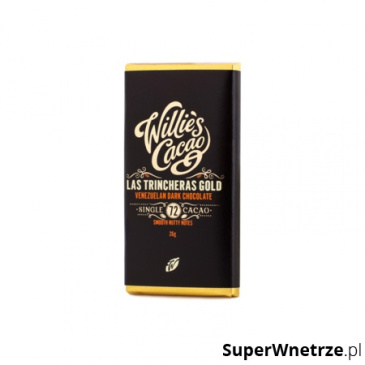 Czekolada 72% Las Trincheras Gold Wenezuela 26g Willie's Cacao