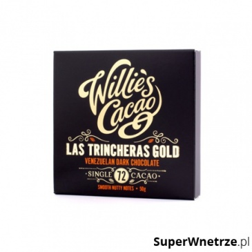 Czekolada 72% Las Trincheras Gold Wenezuela 50g Willie's Cacao