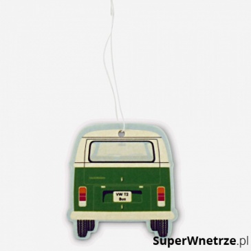 Odświeżacz zawieszka GREEN TEA 7x9x0,2 cm BRISA VW BUS zielony