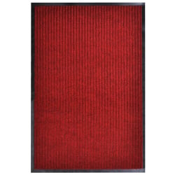 Wycieraczka, czerwona, 117 x 220 cm, PVC