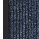 Wycieraczka, prążkowana, niebieska, 40x60 cm