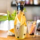Karafka szklana na wodę soki z korkiem 1300 ml Drip-Free  Amo