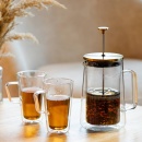 Zaparzacz do herbaty 1000 ml diva złoty mat  (4)