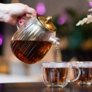 Zaparzacz do herbaty szklany dzbanek 1000 ml tulip (1)
