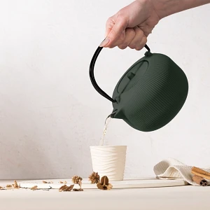Zaparzacz żeliwny do herbaty BerlingerHaus BH-8942 Matte Green Collection