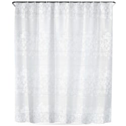 Zasłona prysznicowa haczyki wodoodporna 180x180 cm