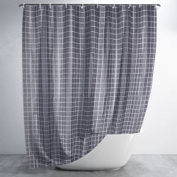 Zasłona prysznicowa haczyki wodoodporna 180x180 cm