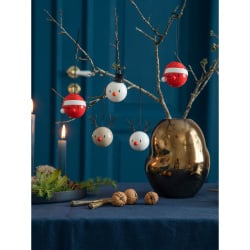 Zawieszka bombka hoptimist reindeer ornament 2 szt beżowa 26097