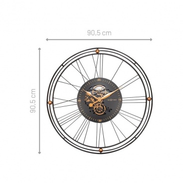 Zegar 3260 GO "Roman Gear Clock XXL"