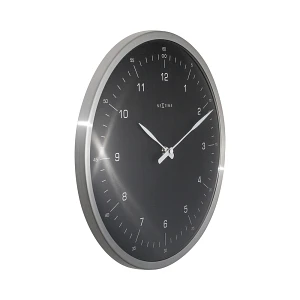 Zegar ścienny 33 cm Nextime 60 Minutes czarny
