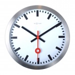 Zegar ścienny 35 cm Nextime Station biały