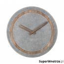 Zegar ścienny 39,5 cm Nextime Concreto czary