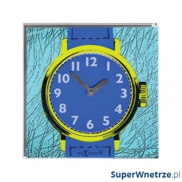 Zegar ścienny 43x43 cm Nextime Watch One