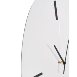 Zegar ścienny ALMANSA  45 cm Srebrny