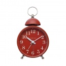 Zegar stojący 16x9,2 cm Nextime Single Bell czerwony
