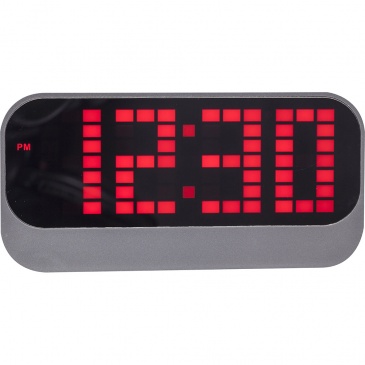 Zegar stojący 8,5 x 17,5 cm Nextime Loud Alarm czerwony