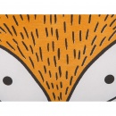 Zestaw 2 bawełnianych poduszek dla dzieci lis 50 x 40 cm pomarańczowy VADODARA