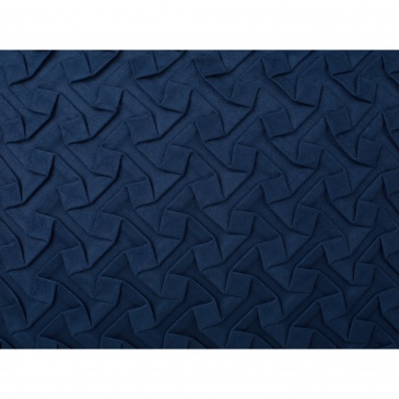 Zestaw 2 poduszek dekoracyjnych 45 x 45 cm niebieski SCILLA