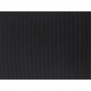 Zestaw 2 poduszek dekoracyjnych prążkowane 30 x 50 cm czarny GUDARI