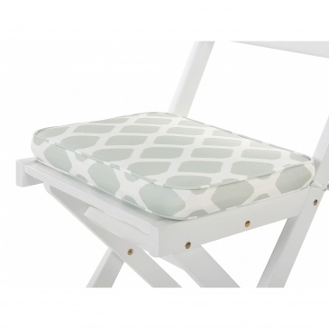 Zestaw 2 poduszek na krzesło ogrodowe miętowe FIJI
