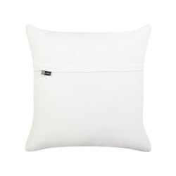 Zestaw 2 poduszek wzór geometryczny serampore boucle 50 x 50 cm kolorowy Zestaw 2 poduszek wzór geometryczny serampore boucle 50 x 50 cm kolorowy