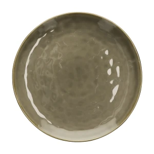 Zestaw 2 półmisków okrągłych concerto grigio tortora - szaro-brązowy, 32 cm