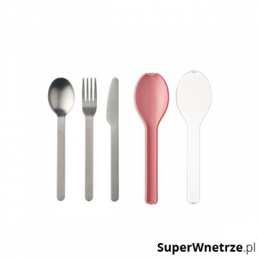 Zestaw 3 sztućców Ellipse Nordic Pink 105760076700