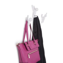 Zestaw 3 wieszaków ściennych 7,5x16,8cm Umbra Buddy biały